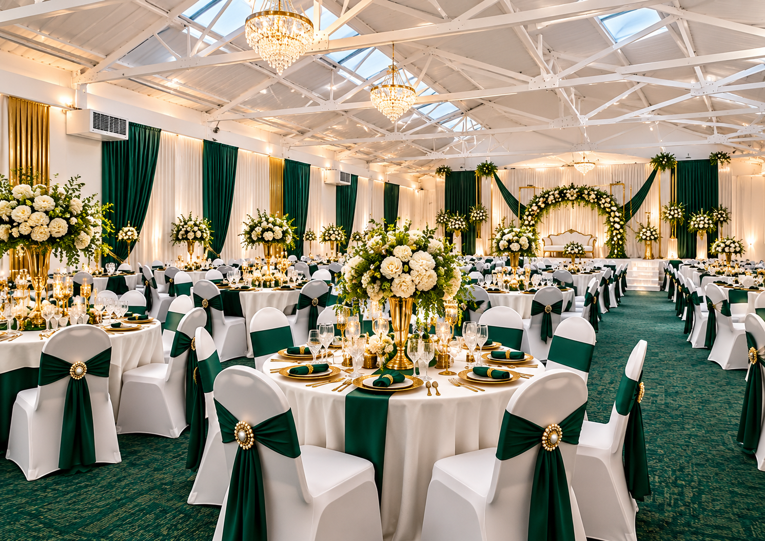 Event lighting and atmosphere